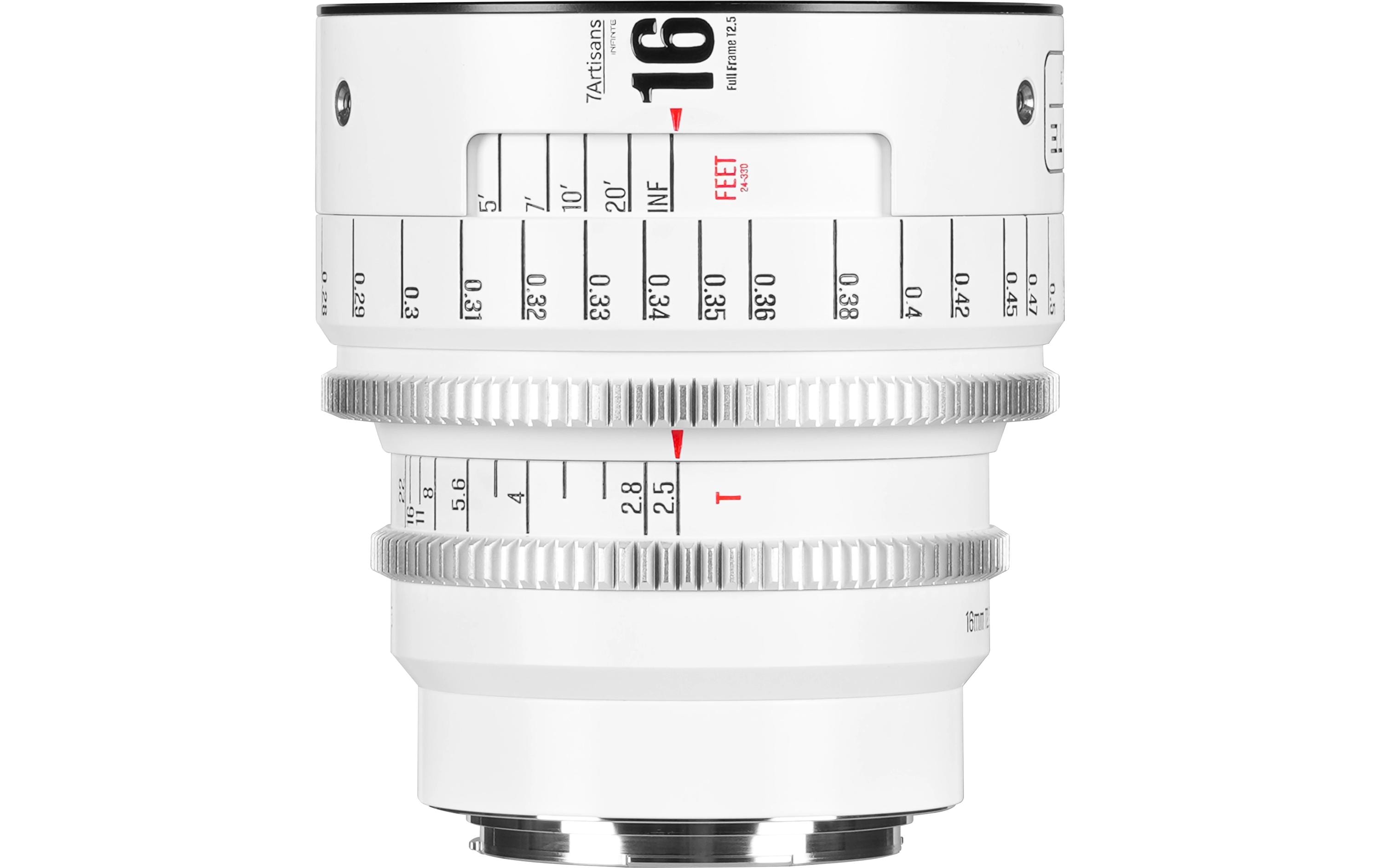 7Artisans 16T25W-EF INF 16mm T2.5 INFINTE EF Mount