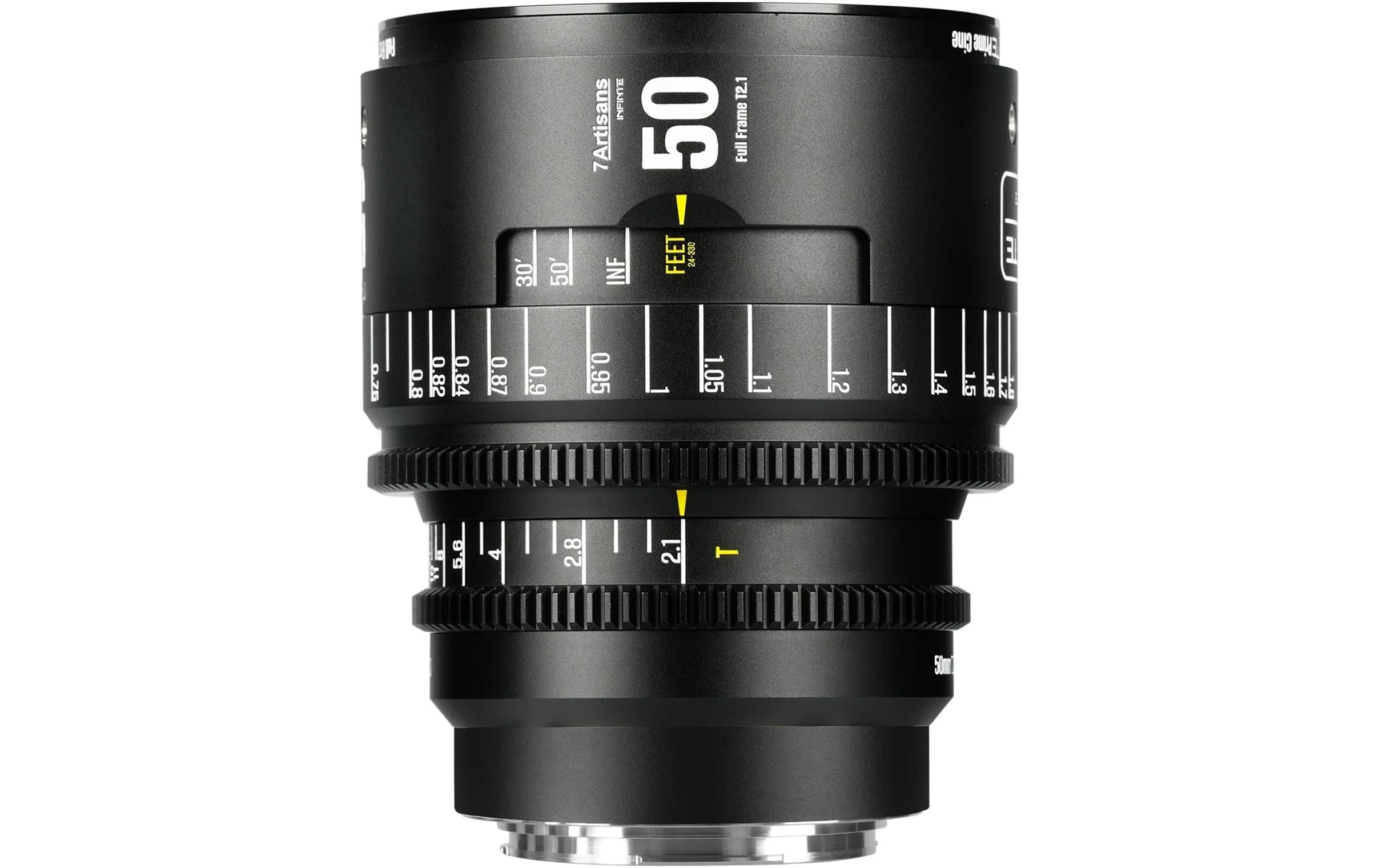 7Artisans 50T21B-EF INF 50mm T2.1 INFINTE EF Mount