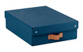 Leitz Arrchivbox Puro flach mit Klappdeckel, nachtblau, 2 Stk.