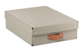 Leitz Arrchivbox Puro flach mit Klappdeckel, sand, 2 Stk.
