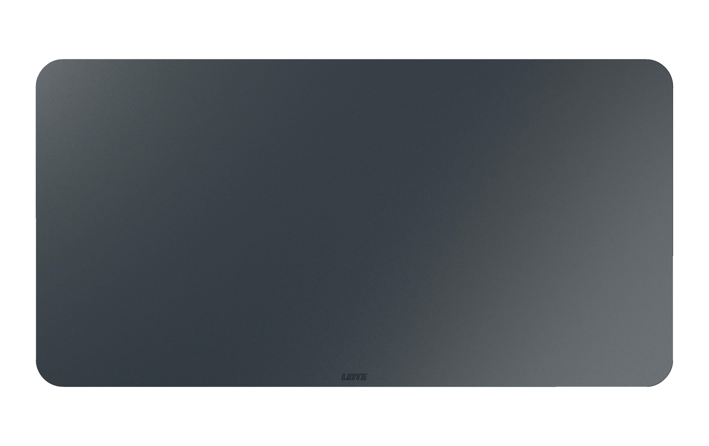 Leitz Schreibunterlage Leder 70x36cm Dunkelgrau