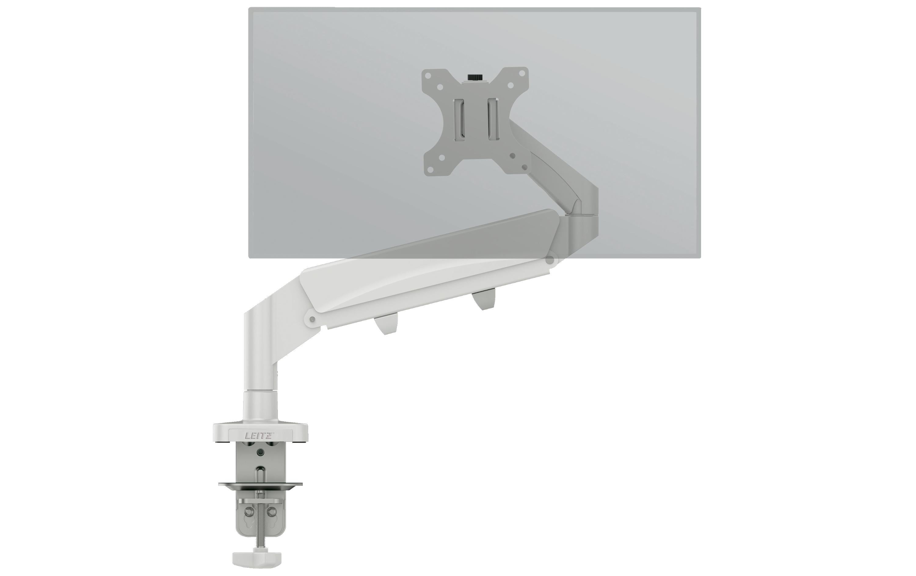 Leitz Ergo Single Monitorarm grau