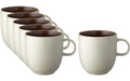 Studio R Tasse North 33 cl 6 Stk. Matte white/Matte bark