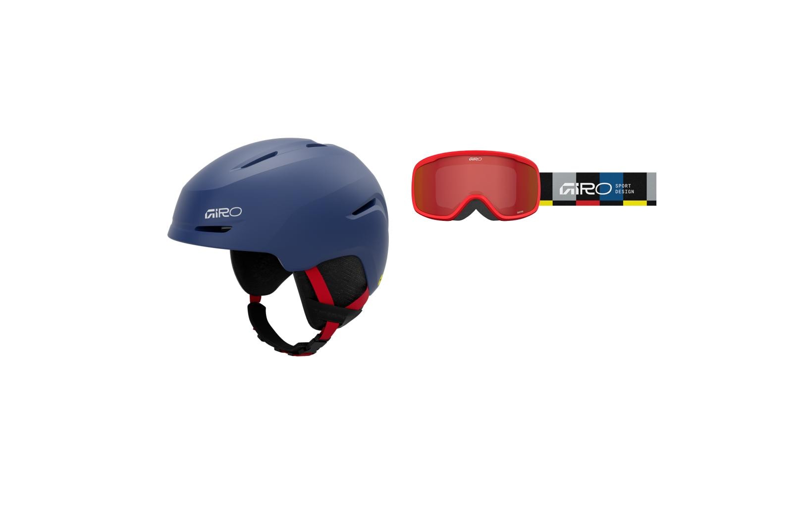Giro Spur Flash Combo matte blue/red, XS