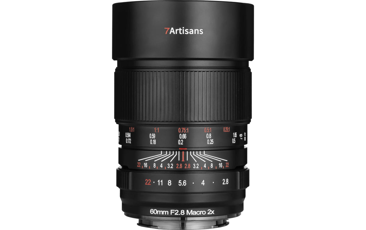 7Artisans 60F28(2x)B-R 60mm F2.8 Macro 2x Canon (EOS-R Mount)