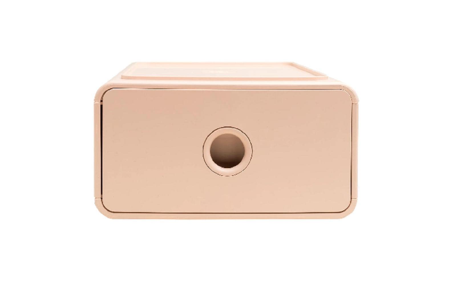 Exacompta Tiny Box Skandi, A5+, hellrosa Schubladenbox, stapelbar, recyc.Kunsstoff