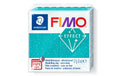 FIMO effect Modelliermasse galaxy türkis