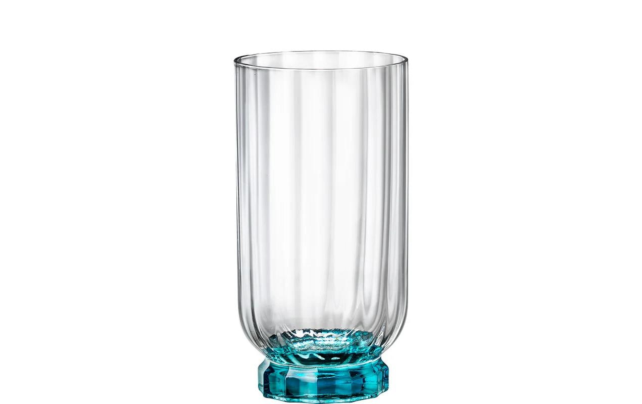 Rocco Bormioli Longdrinkglas Florian blau 6 Stk. 43cl