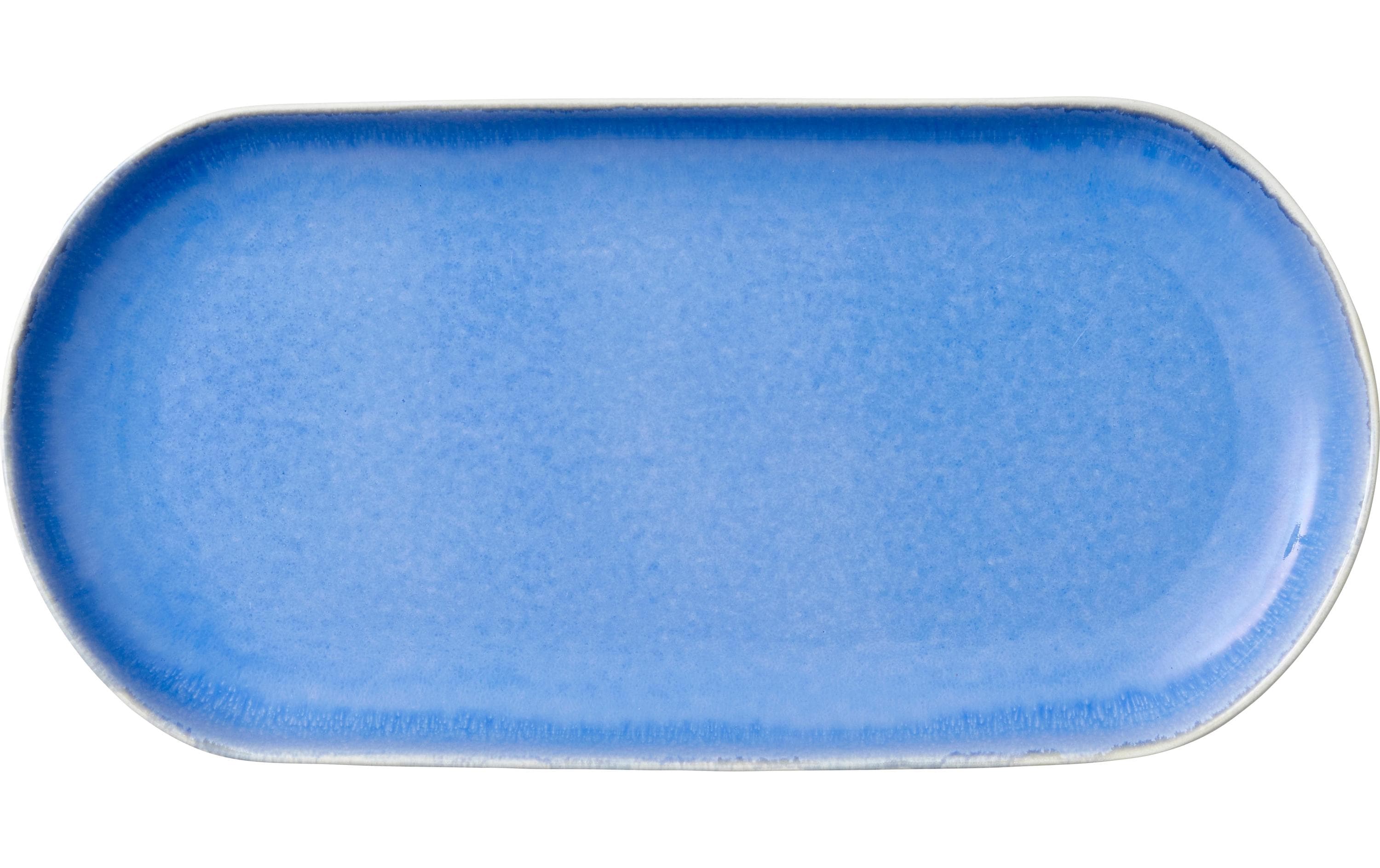 Studio R Servierplatte North 2 Stk. 38 x 19 cm Matte white/Shiny river