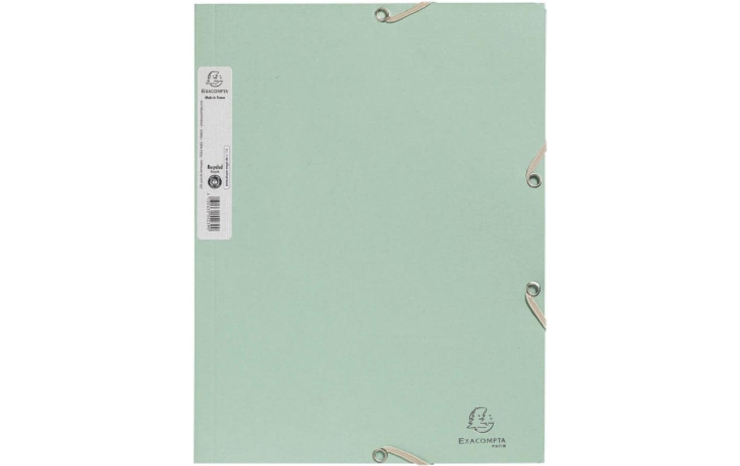 Exacompta Sammelmappe A4 AutentiK 400 g/m²,3 Klappen, salbei