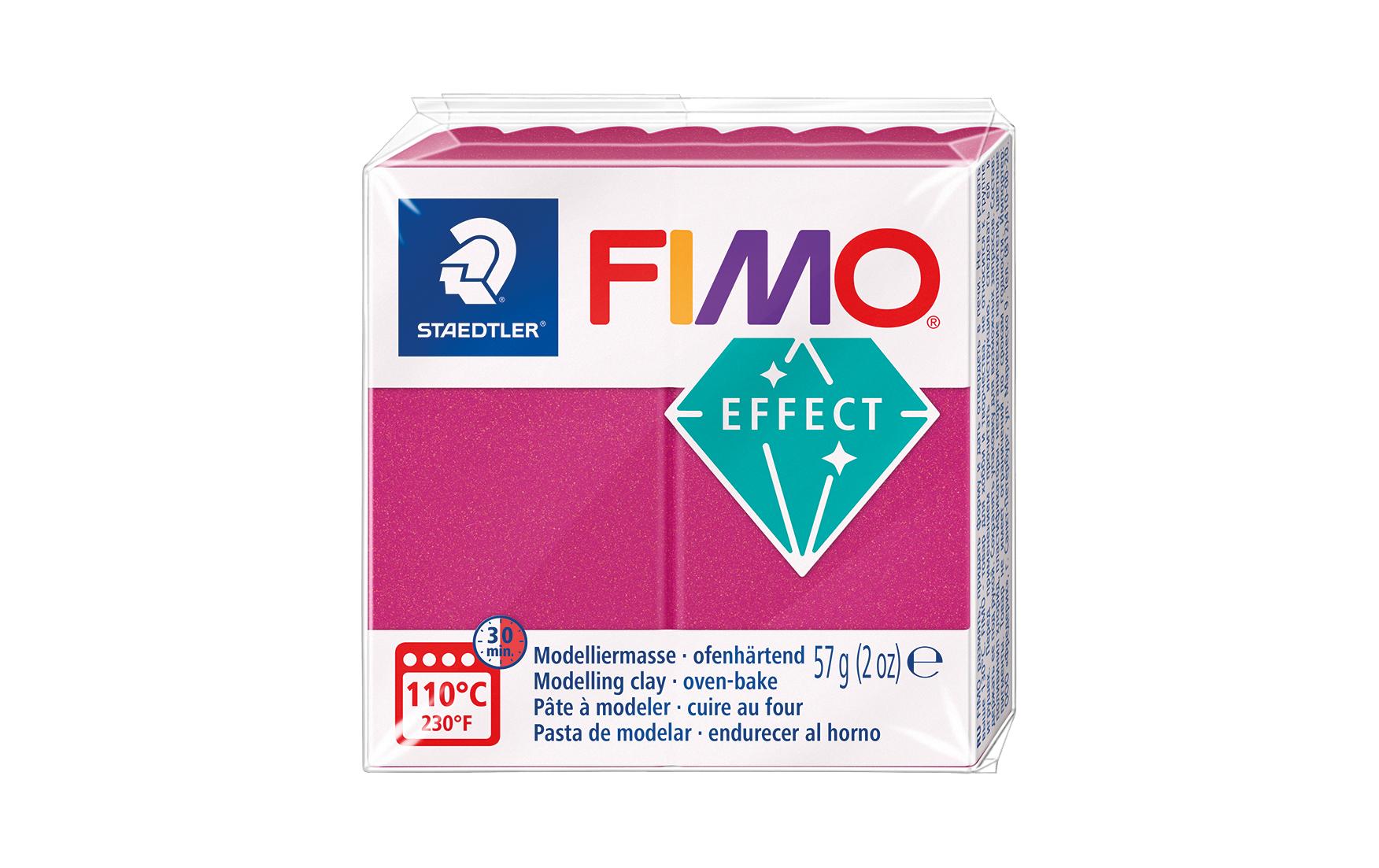 FIMO effect Modelliermasse bordeaux metallic