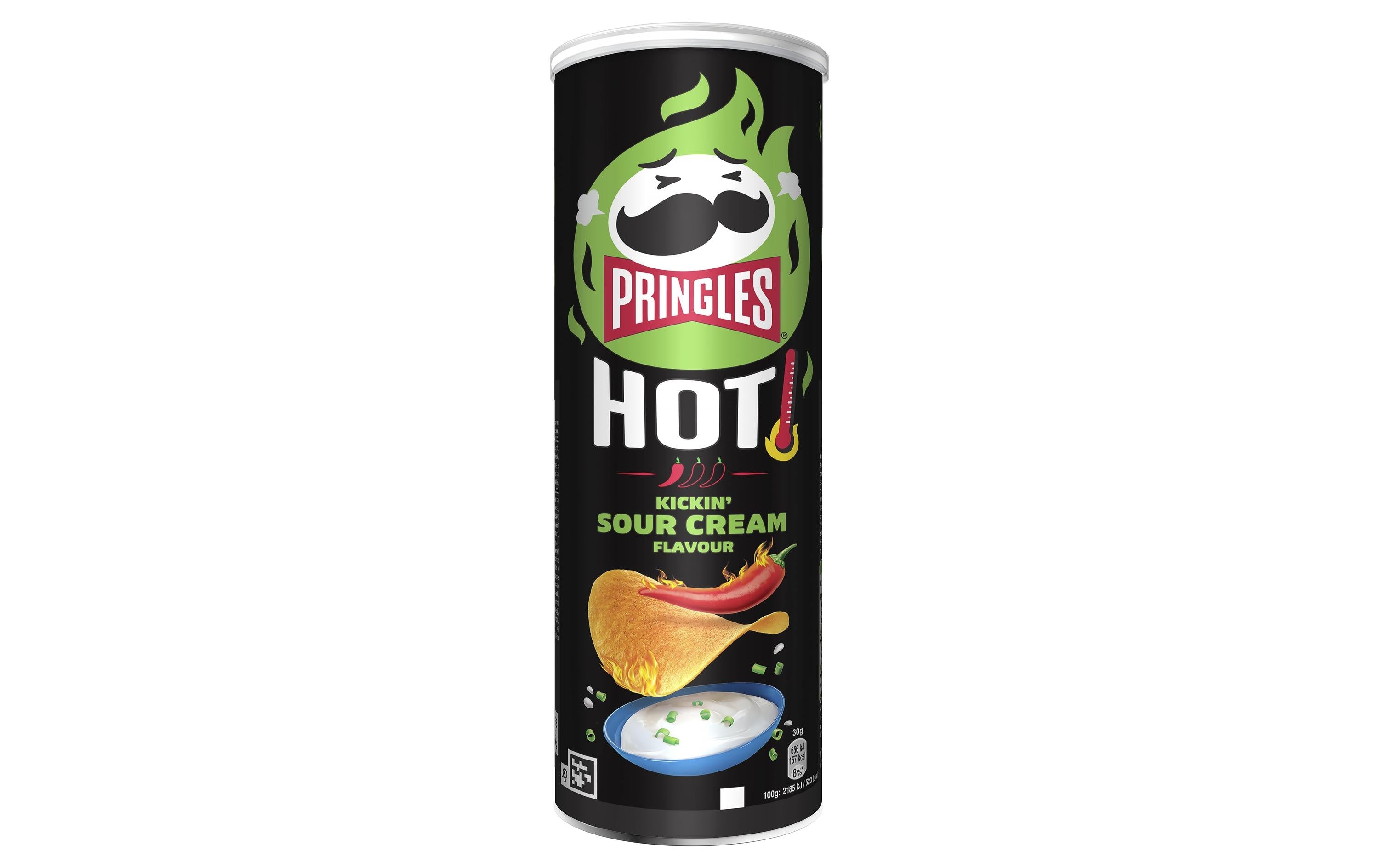 Pringles Chips Hot Kickin' Sour Cream 160 g