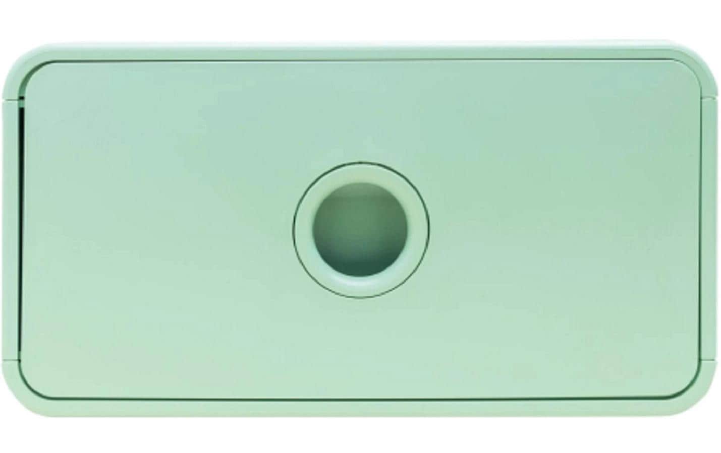 Exacompta Tiny Box AutentiK, A5+, Salbei Schubladenbox, stapelbar, recyc. Kunsstoff