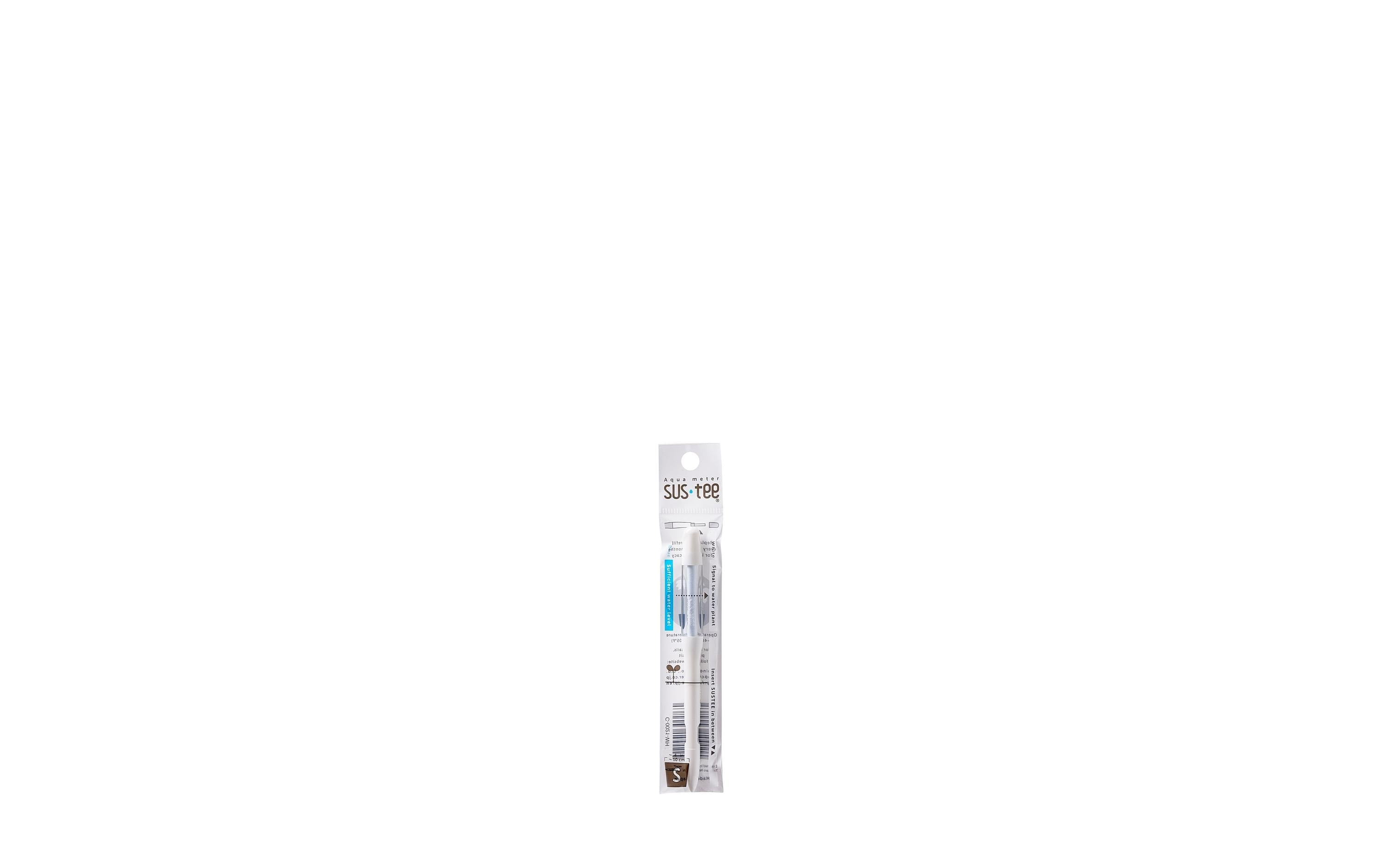 SUSTEE Einzelpack Giessanzeiger S Weiss Bewässerungsanzeige 16cm lang