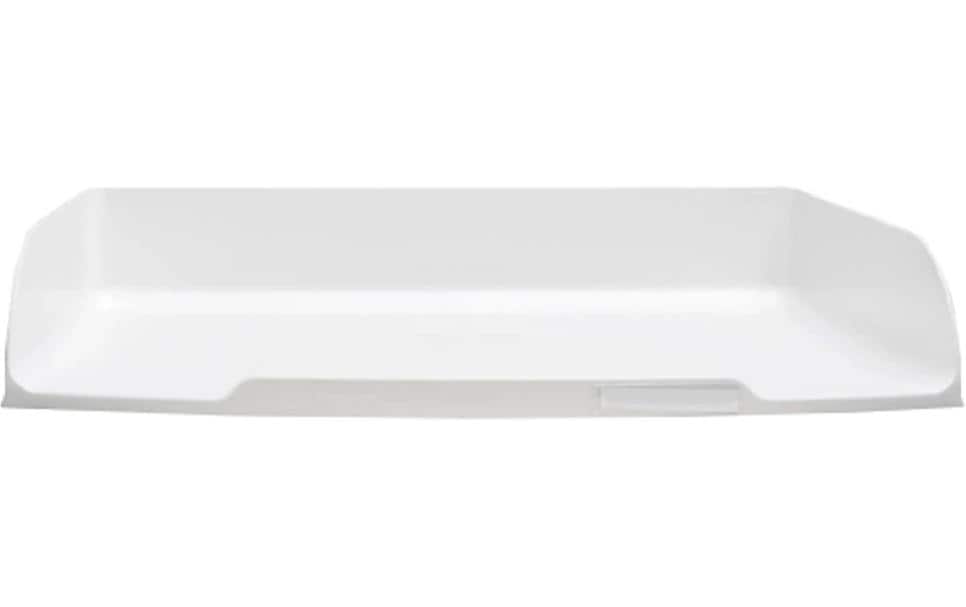 Exacompta Briefablage Styli AutentiK quer weiss, recycling Kunsstoff