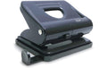Rapesco Metalllocher 820 2-fach 22 Blatt, schwarz