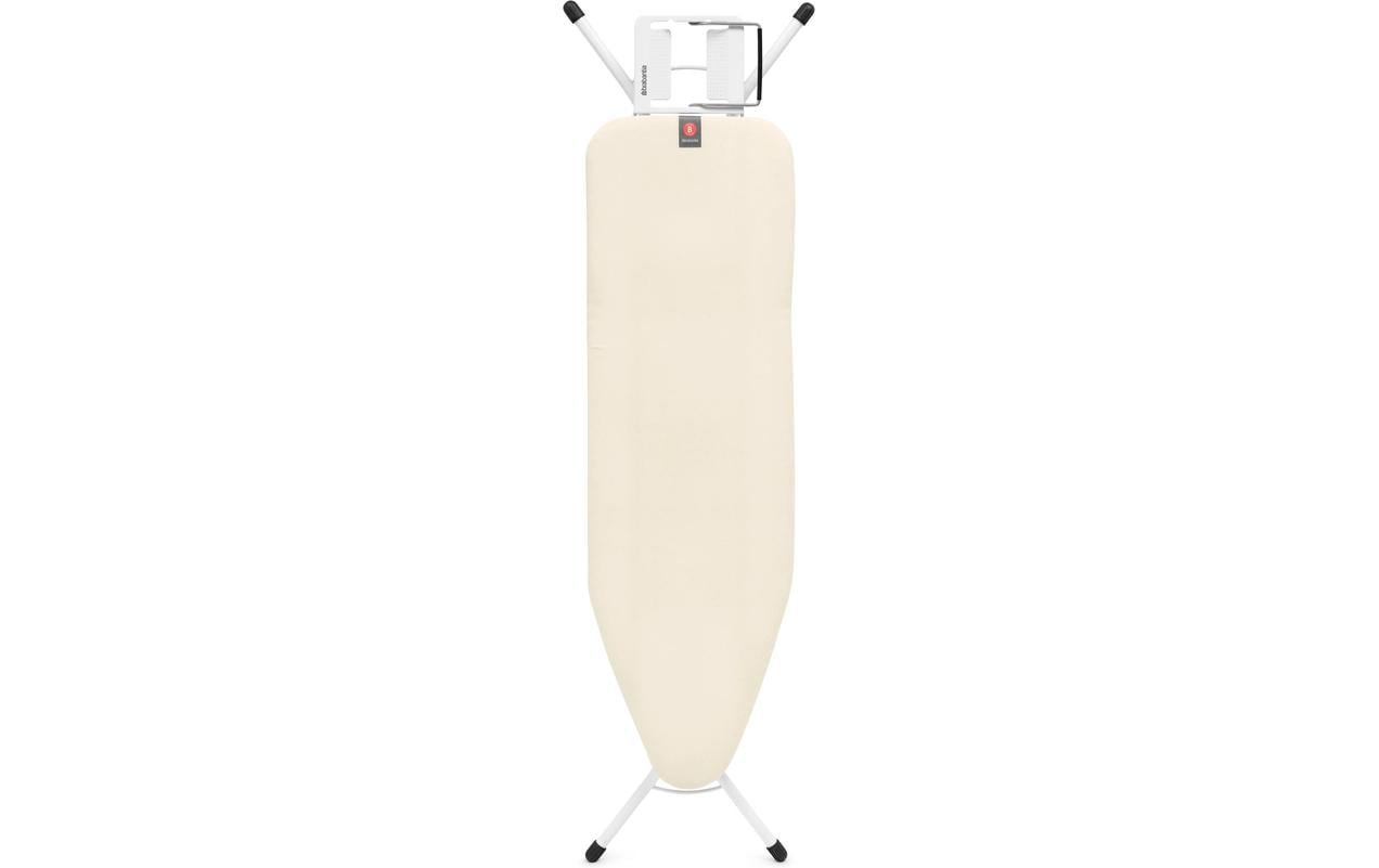 Brabantia Bügeltisch B 124 x 38 cm Dst-Mulde - Ecru