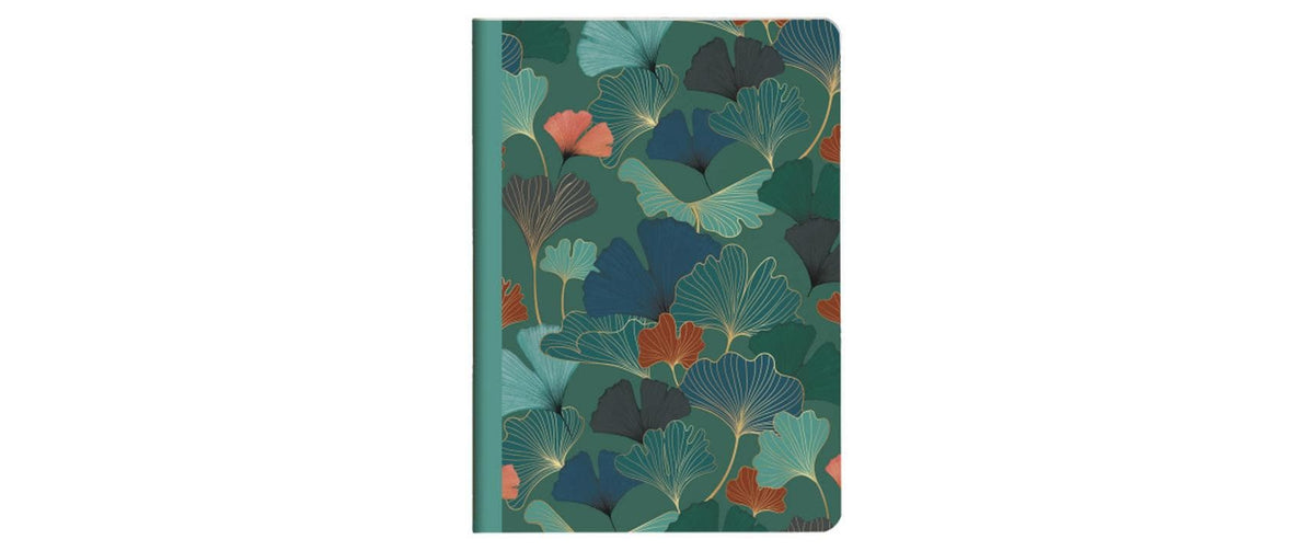 Clairefontaine Notizheft Gaia bleu, A5 assort. 14x8x21cm, 48Blatt, liniert, 90g