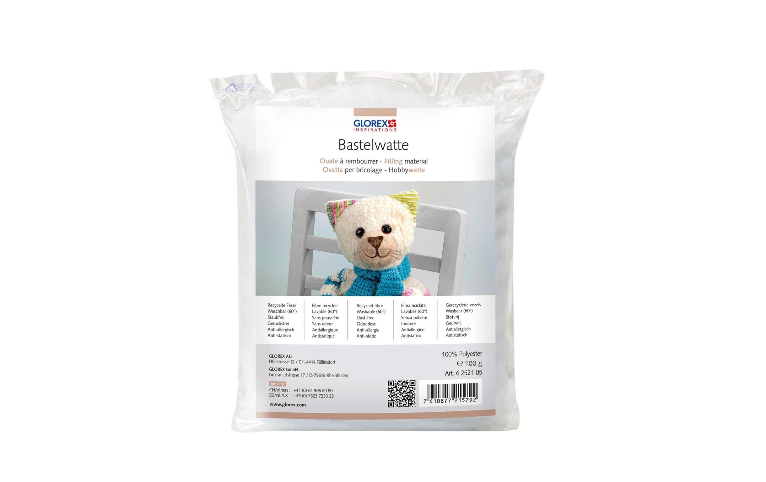 Glorex Bastelwatte weiss 100g