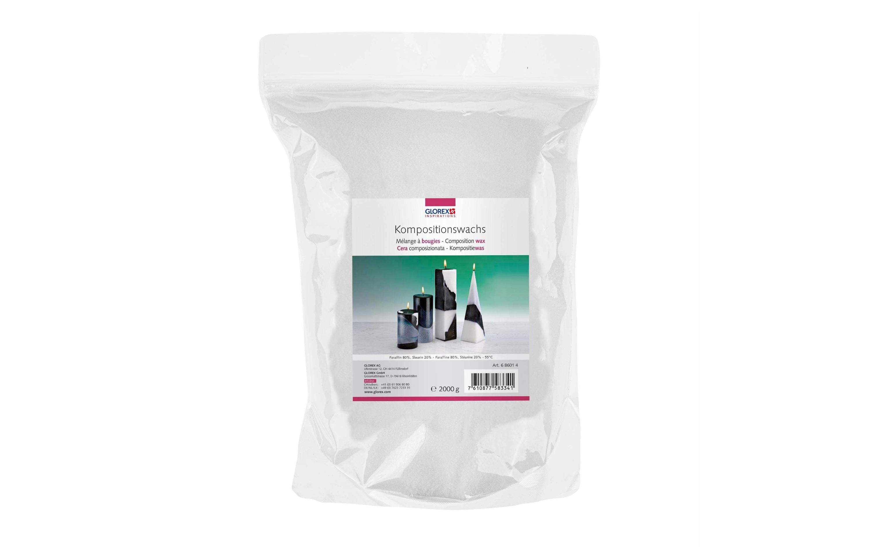 Glorex Wachsmischung 2000g