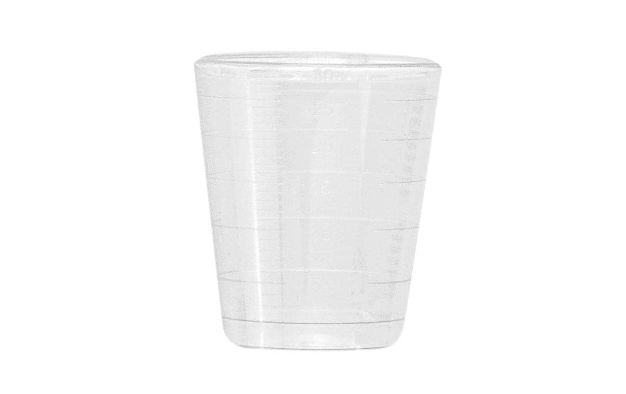 Glorex Messbecher 30ml Kunststoff, 20 Stk