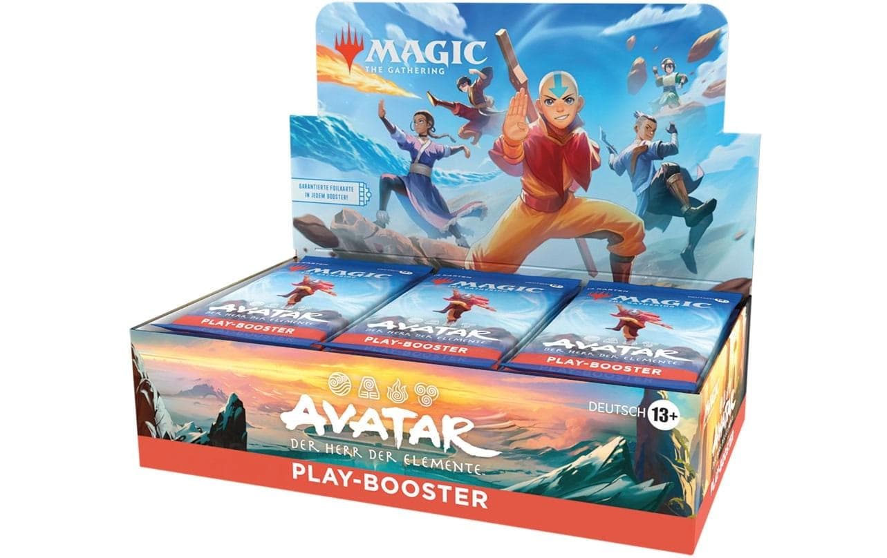 MTG Avatar The Last Airbender Play-Booster Display -DE-