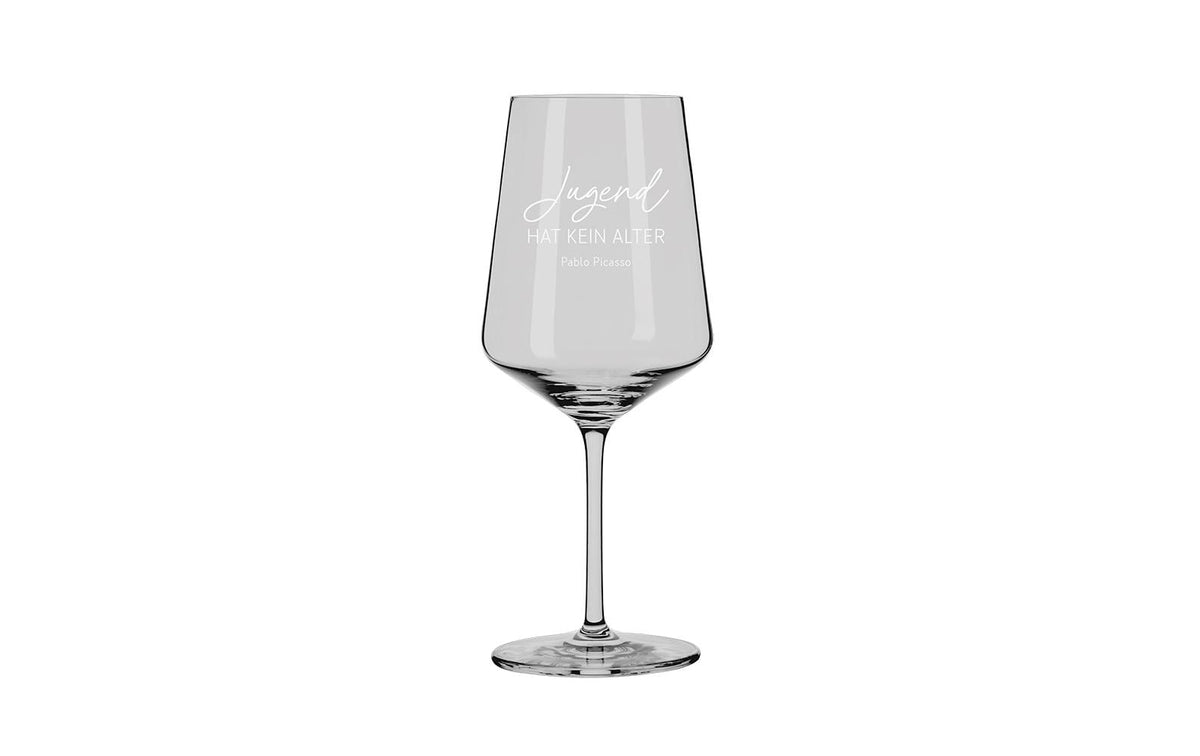 Grafik Werkstatt Weinglas Rotwein Genuss & Design, Pablo Picasso