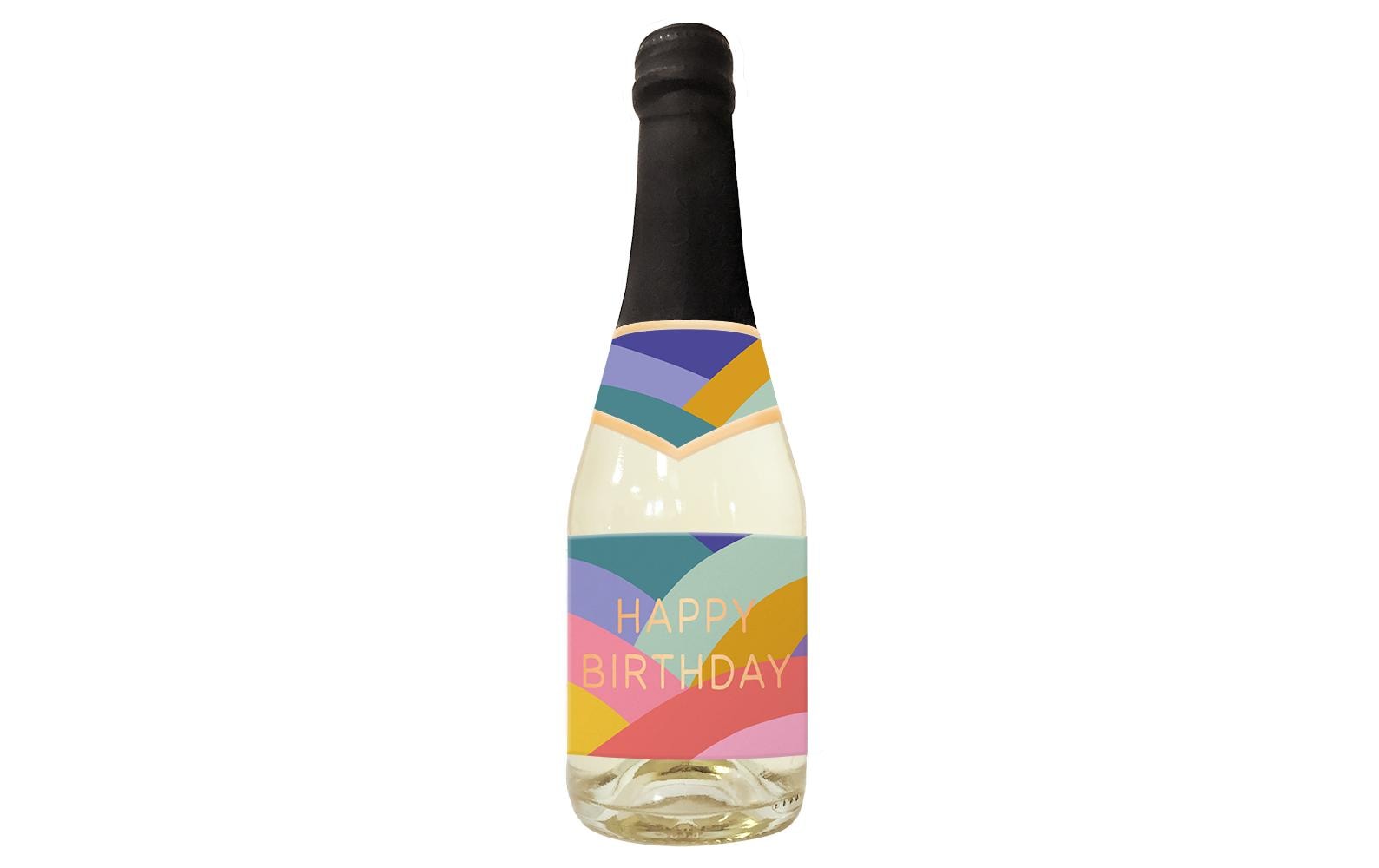 Grafik Werkstatt Secco-Flasche 0,2l Happy Birthday