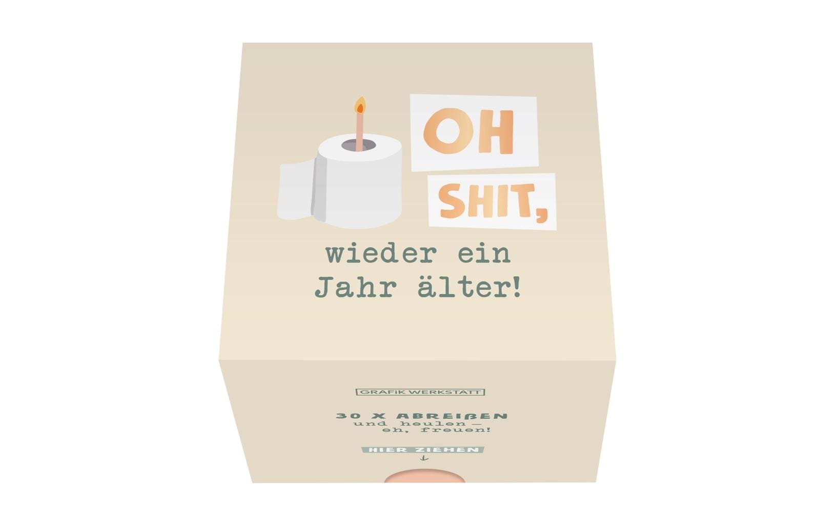 Grafik Werkstatt Message in a Box Oh shit