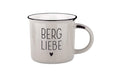 Grafik Werkstatt Becher Vintage Bergglück Bergliebe