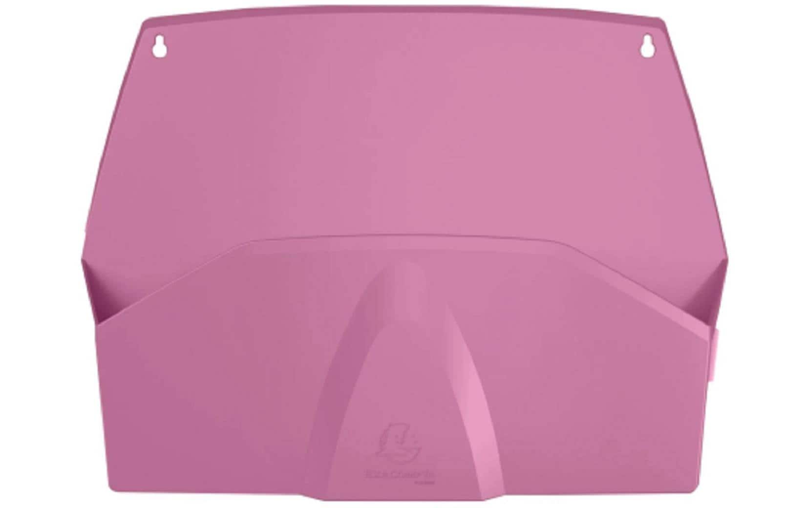 Exacompta Wandfach quer, AutentiK rosa 72x382x289mm, recyc. Kunststoff