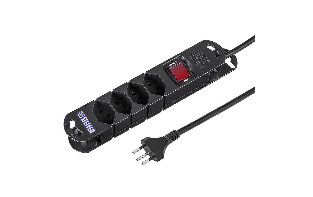 Steckdosenleiste 4xT13, mit Schalter Magnet 3m Kabel, 4 x T13, Ocean Tide