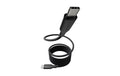 empower USB-Kabel C-C, 240W,1.5m,magnetisch schwarz, USB 2.0, 240W, magnetisches RollUp