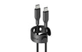 empower USB-Kabel C-C, 60W, 2.0m, schwarz USB 2.0, 240W, PD3.0