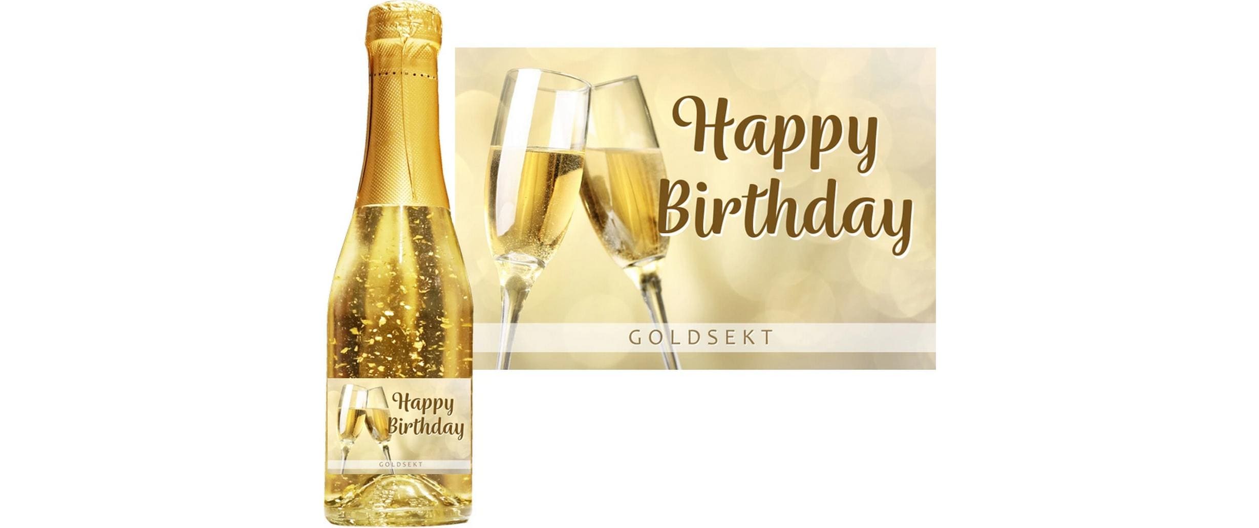 Trendcompany Sekt Happy Birthday, 2dl
