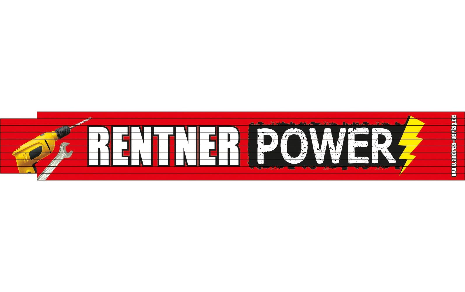 Trendcompany Meter Rentner Power, 2 Meter