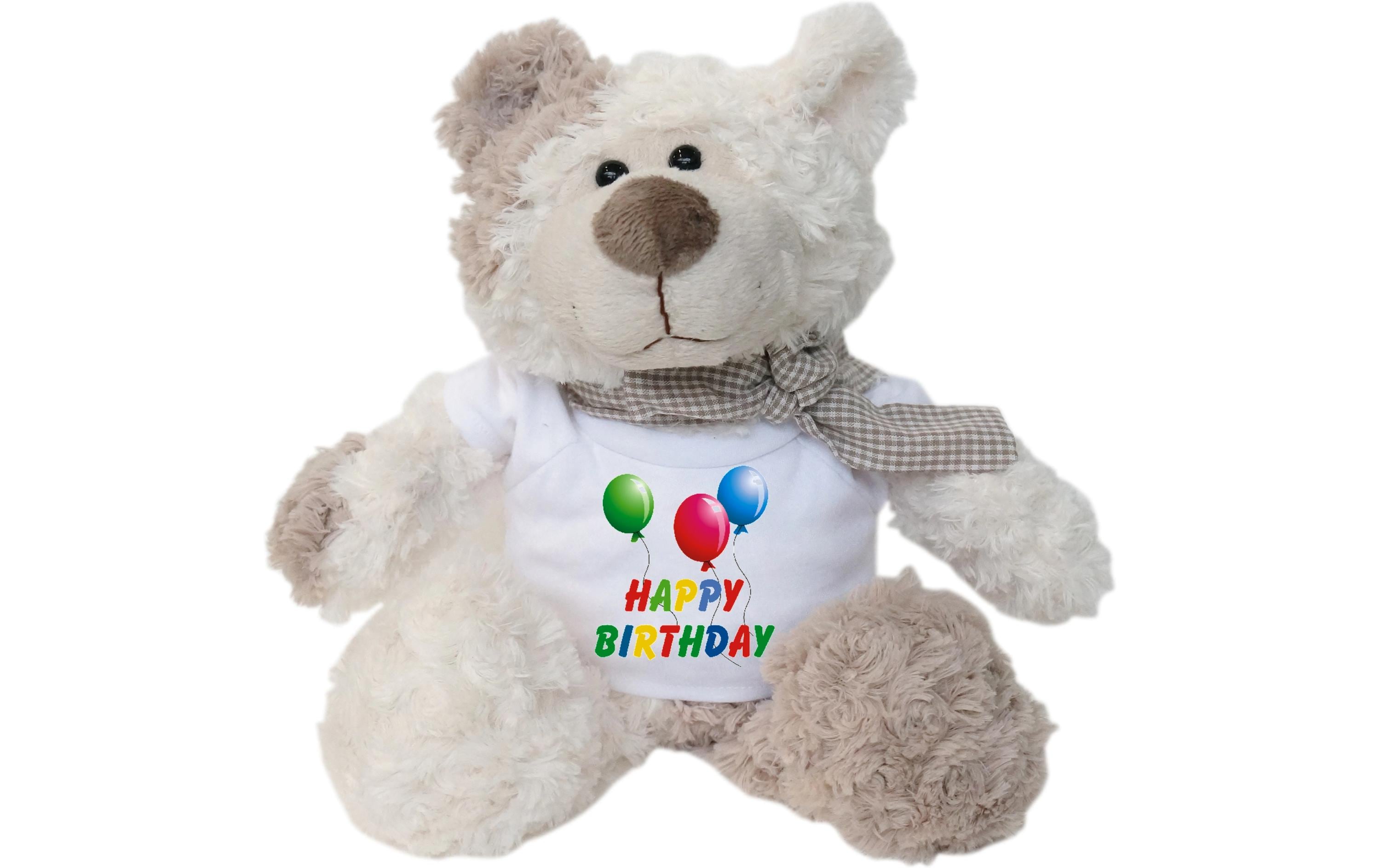 Trendcompany Plüschbär Happy Birthday, 29 cm