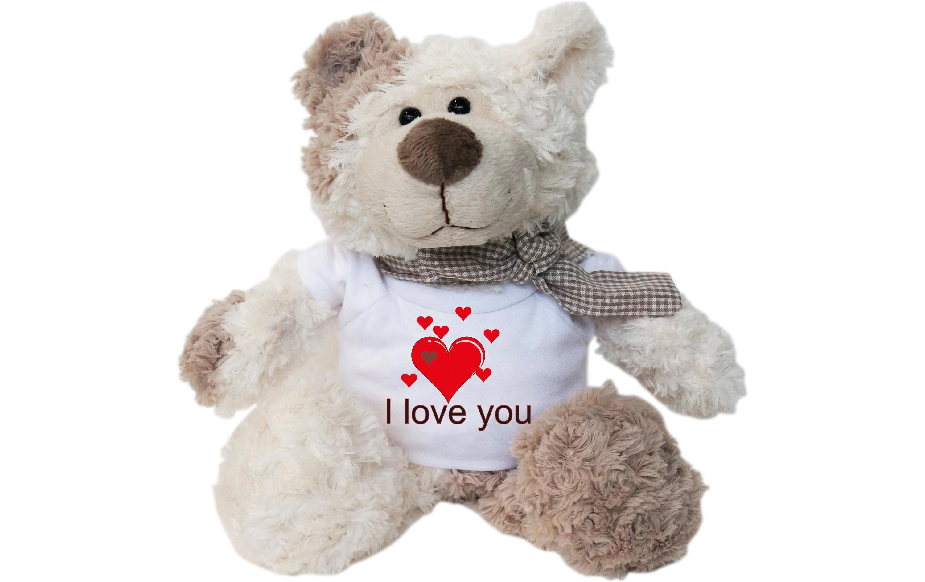 Trendcompany Plüschbär I Love you, 29 cm