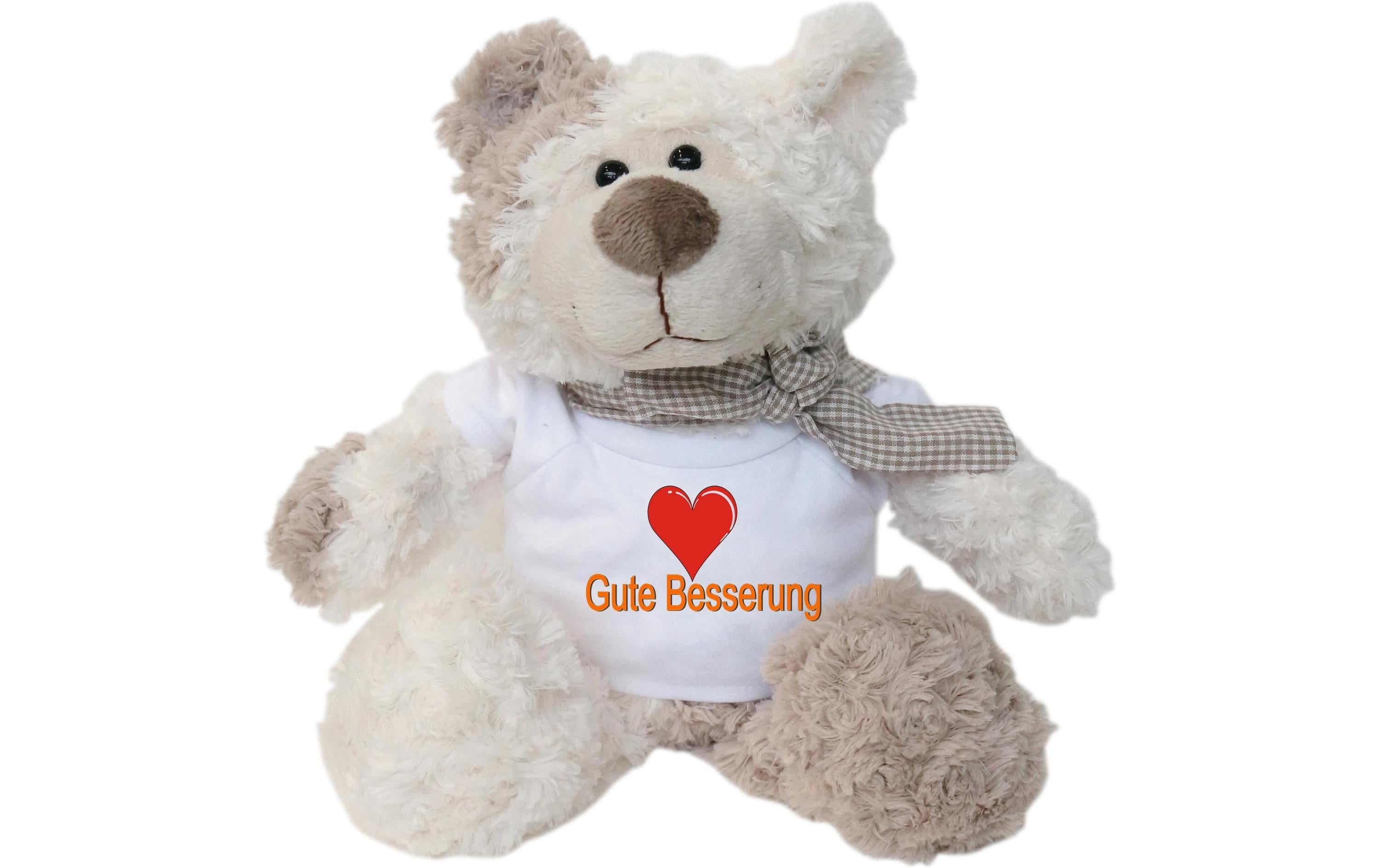 Trendcompany Plüschbär Gute Besserung, 29 cm