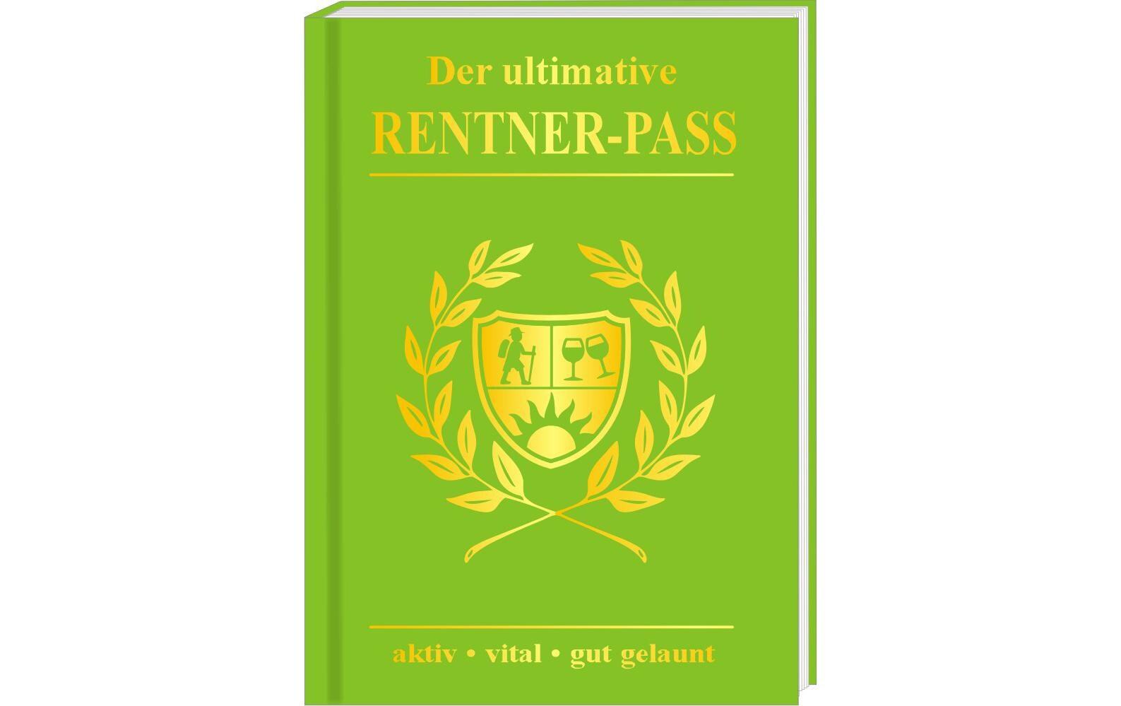 Trendcompany Buch Rentner Pass, 10.5x14.5cm, 40 Seiten