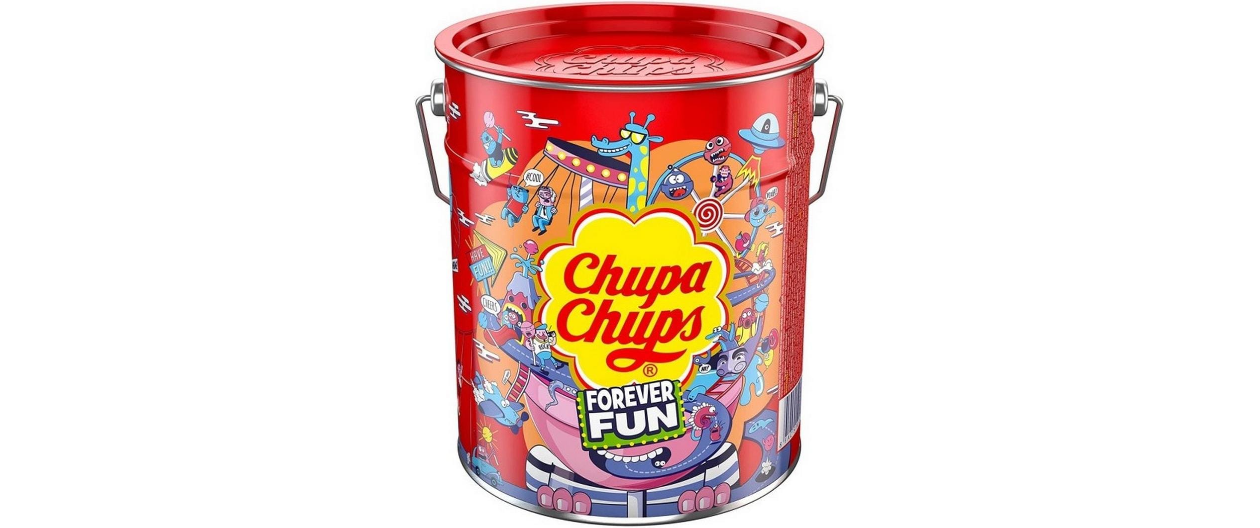 Chupa Chups Metalldose Best of 150 Stück