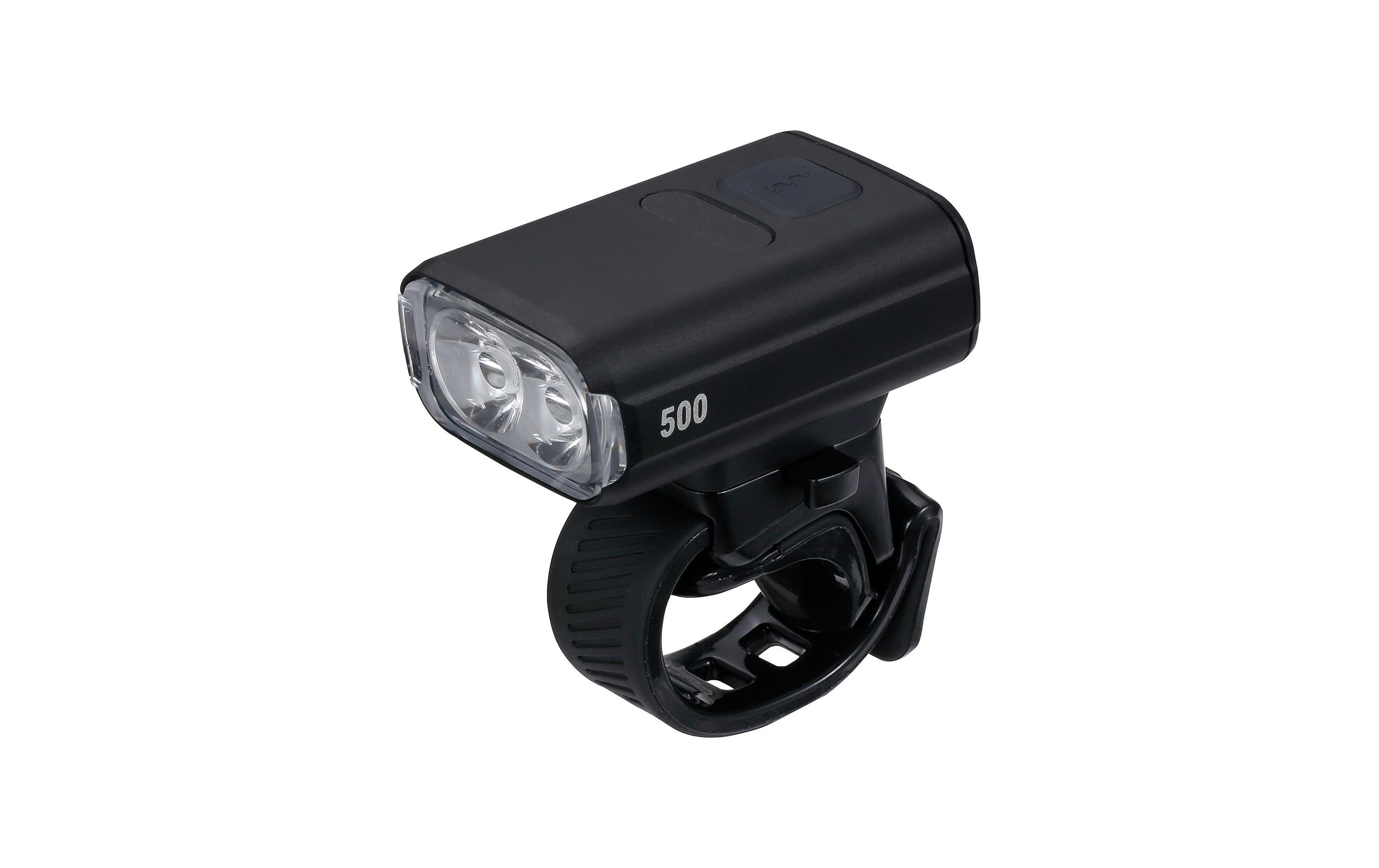 BBB Frontlicht NanoStrike 500 Lumen, USB-C 6 Modi, Akkuanzeige, Alu