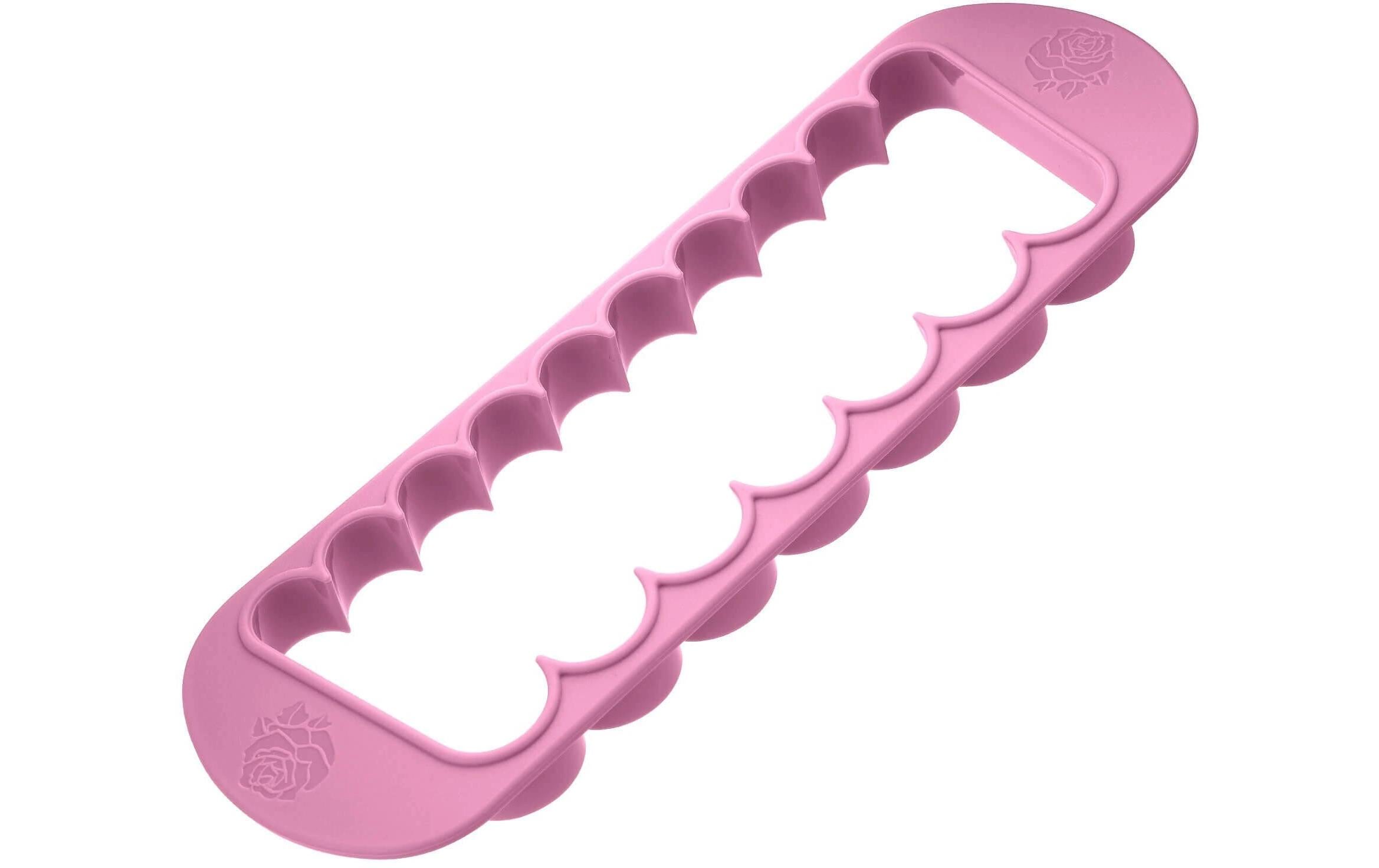 Zenker Fondant Rosenausstecher PP, 190x64x16mm rosa