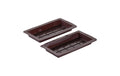 Zenker Schokoldadenform Dubai Set 2 Stk. Silikon, braun
