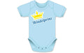 Trendcompany Babybody Windelprinz 62/68, hellblau