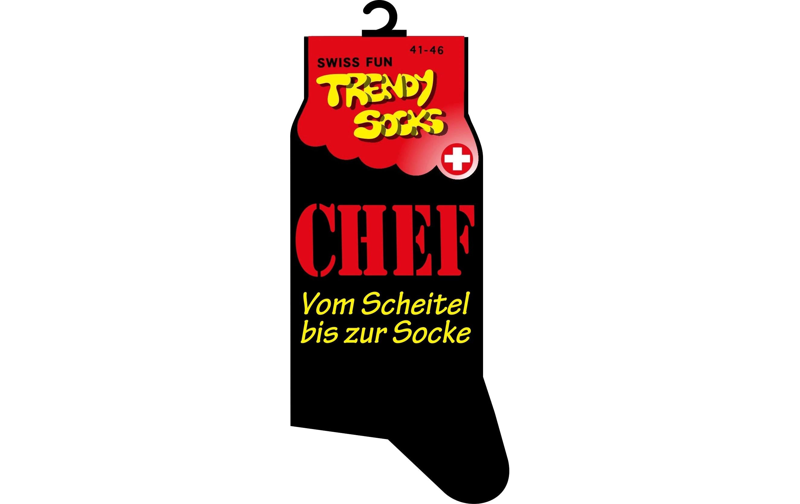 Trendcompany Socken Chef