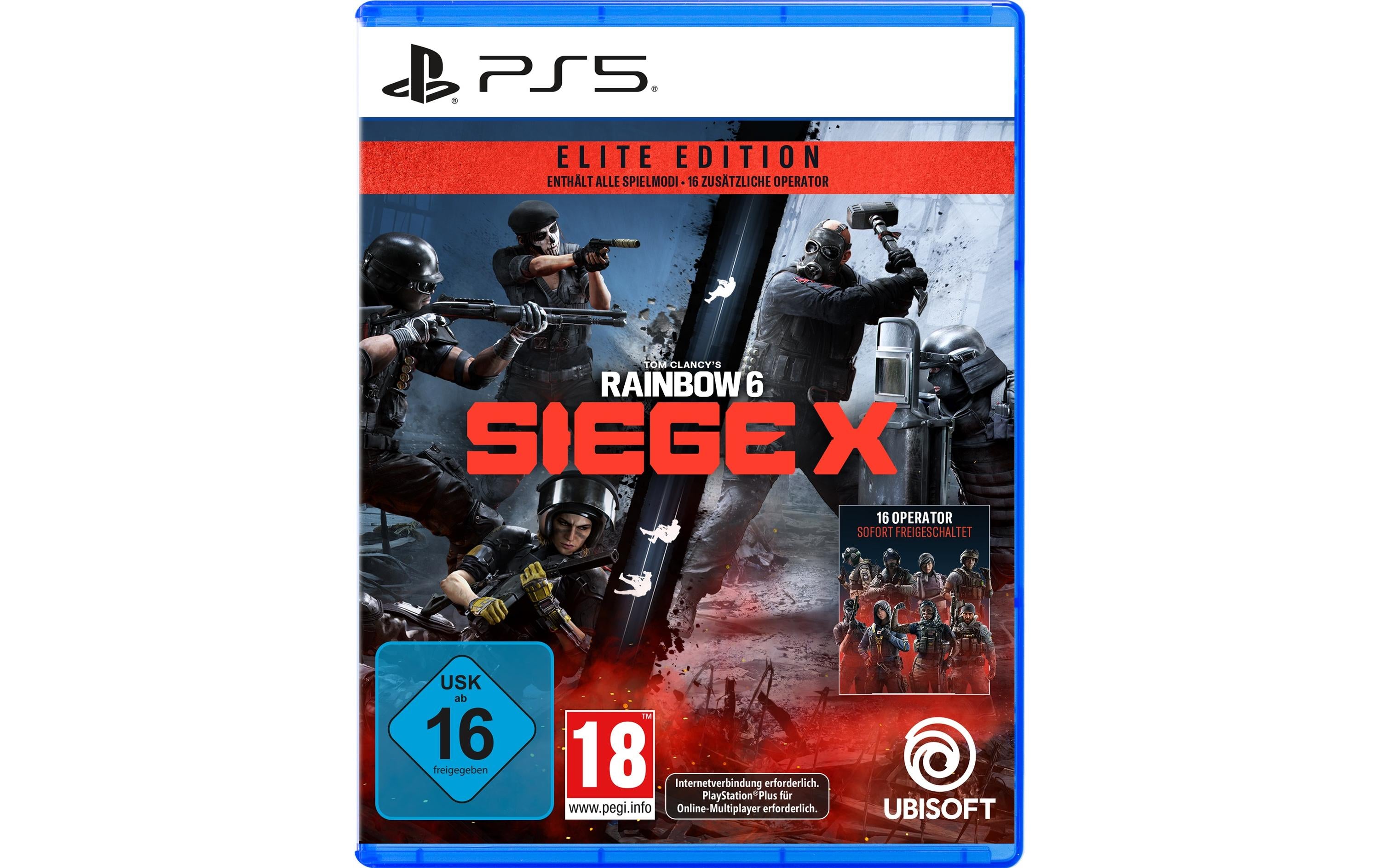 Rainbow Six Siege X - Elite Edition, PS5 Alter: 18+