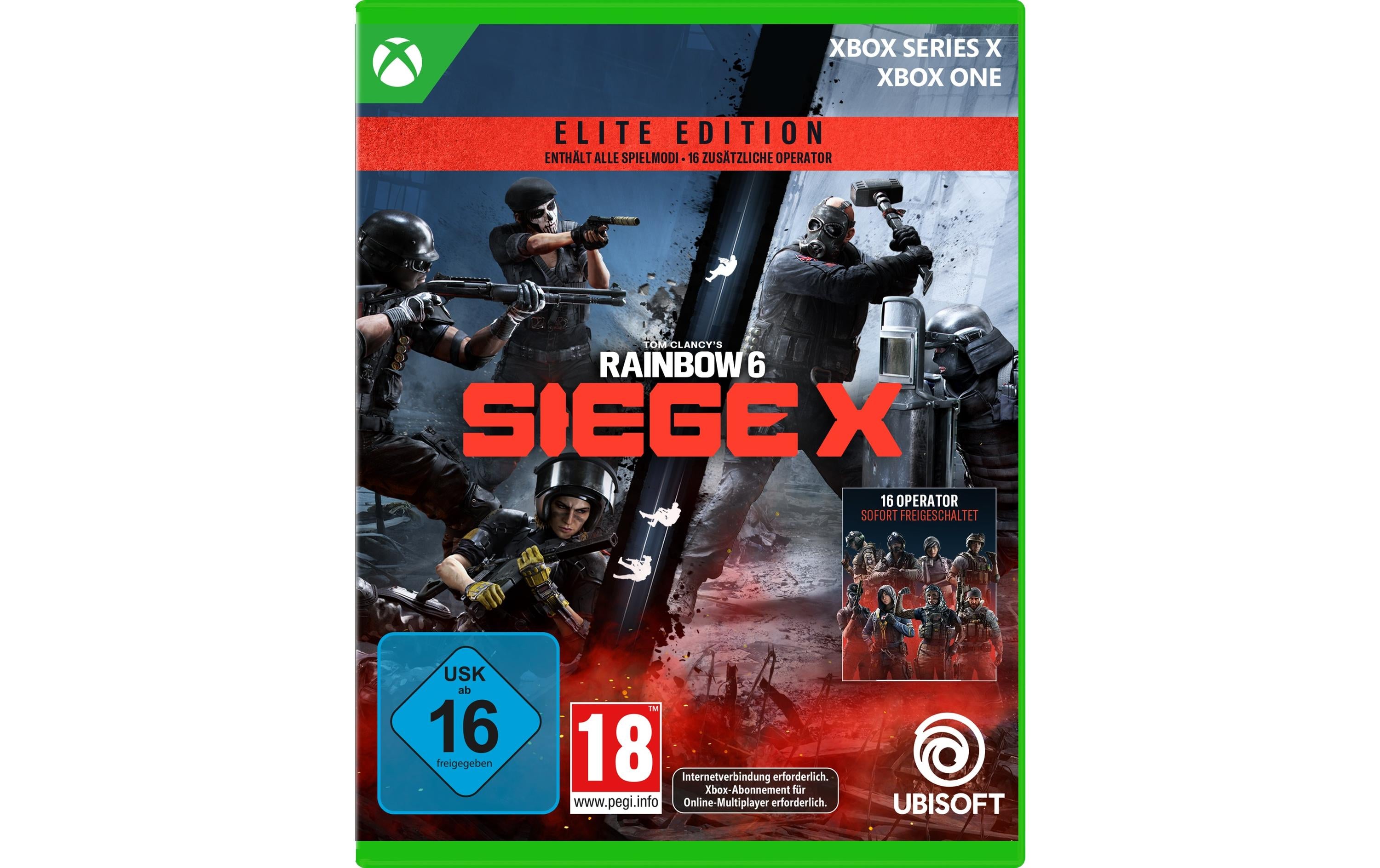 Rainbow Six Siege X - Elite Edition, XSX Alter: 18+