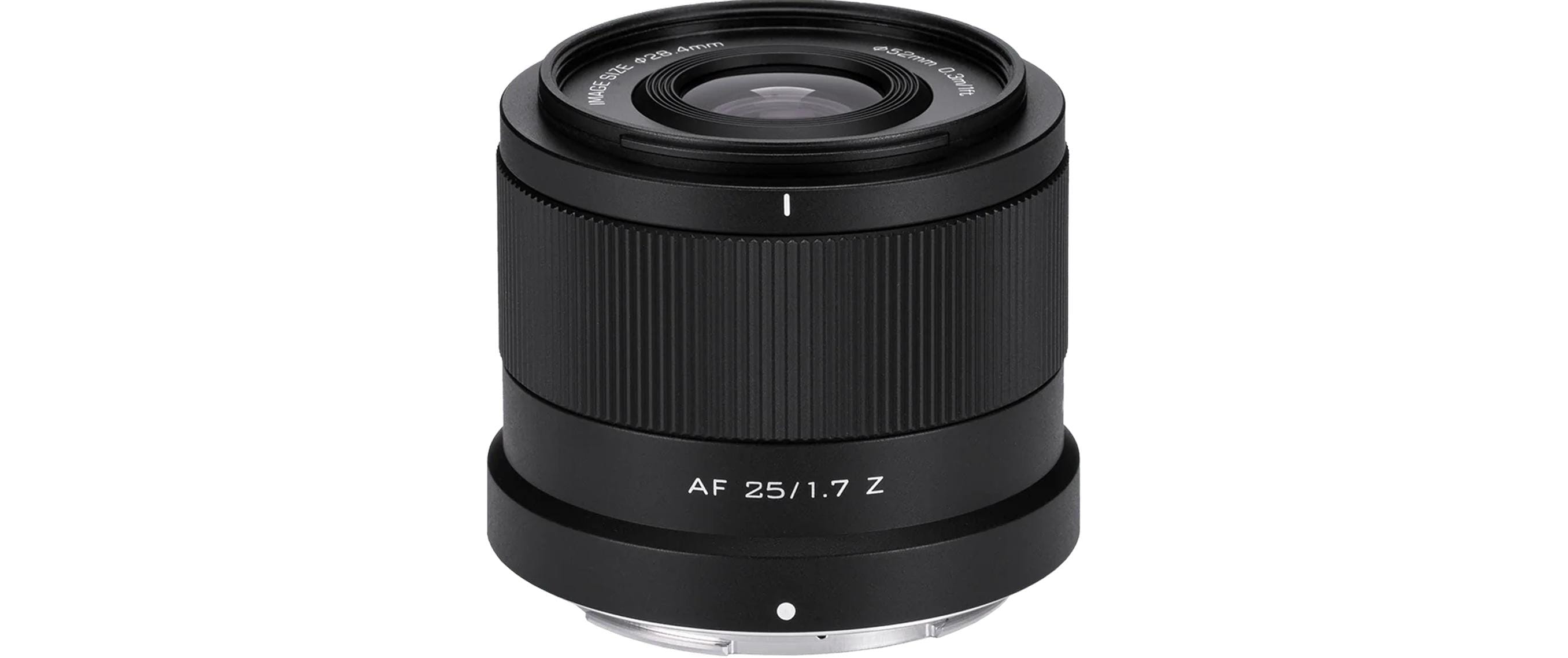 Viltrox AF 25 1.7 Auto focus prime lens APS-C Nikon Z Mount