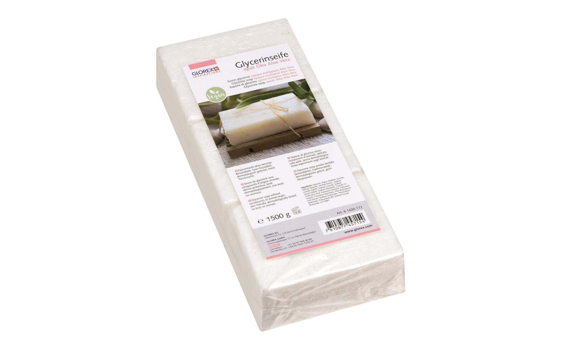 Glorex Glyerinseife Öko Aloe Vera, 1500g